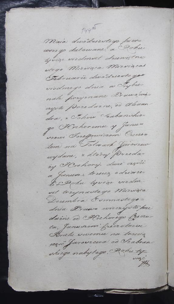 Пратакол Літоўскага дваранскага дэпутацкага сходу ад 31 снежня 1798 года аб прызнанні ў  дваранскай годнасці роду Чачотаў герба «Астоя»