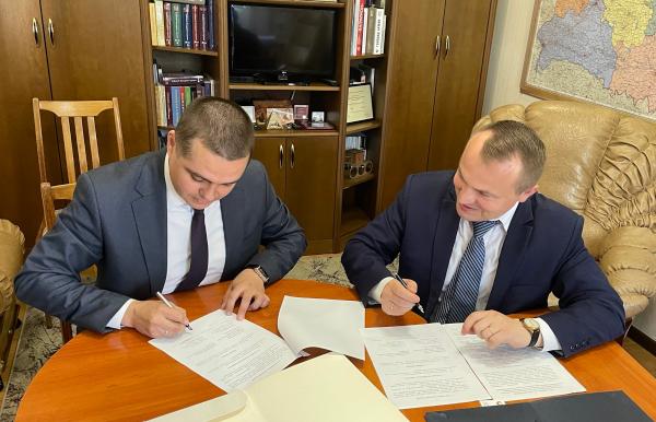 Падпісанне Пагаднення аб супрацоўніцтве