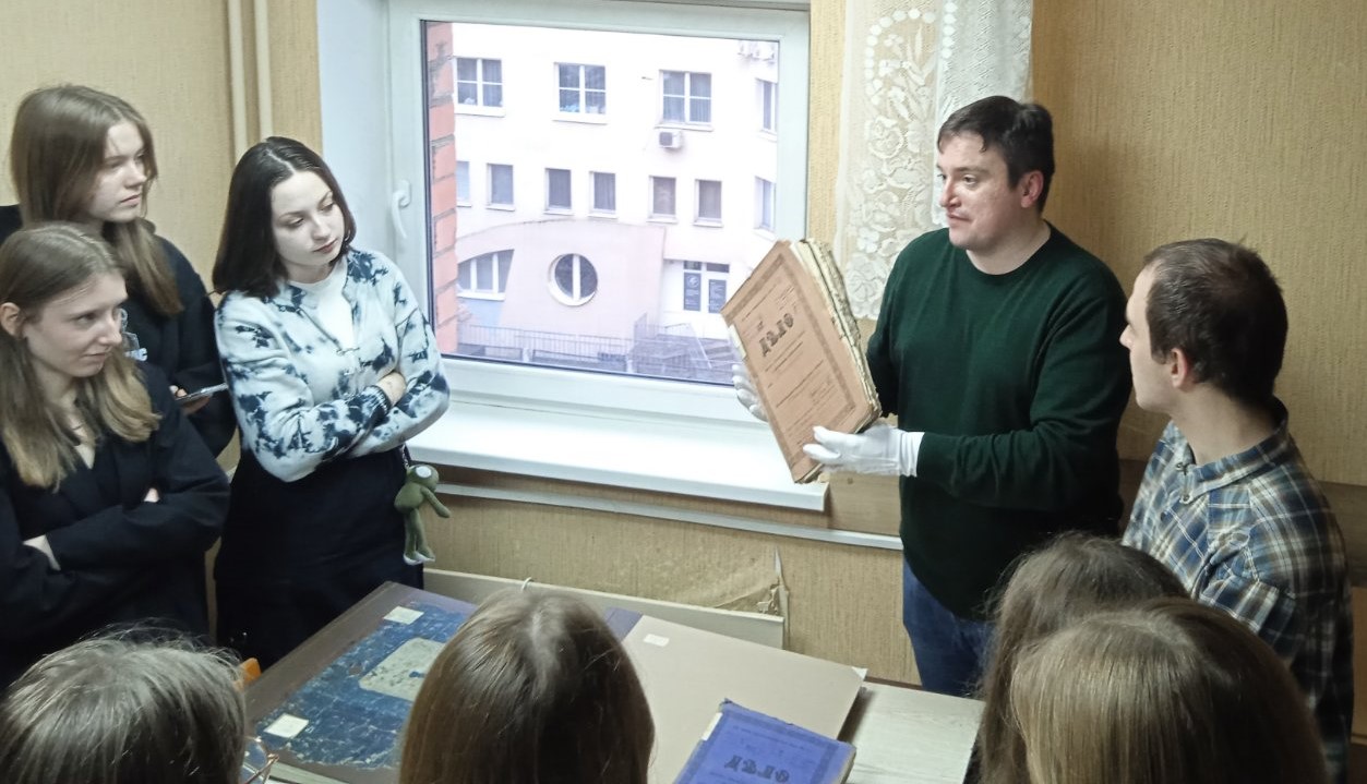 Студэнты БДУ наведалі тэрыторыю НГА Беларусі