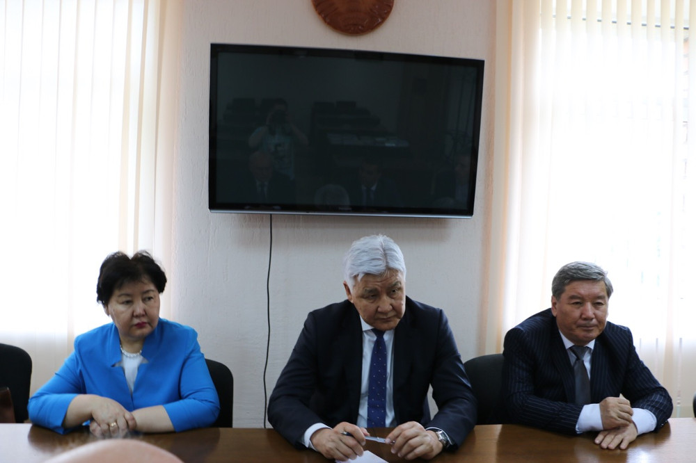 Делегация архивистов Республики Казахстан.